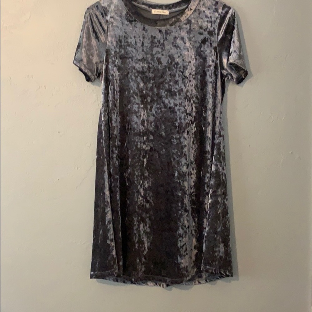 velvet dress